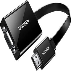 UGreen 40248 HDMI To VGA W/AUD+Micro USB Power-BK