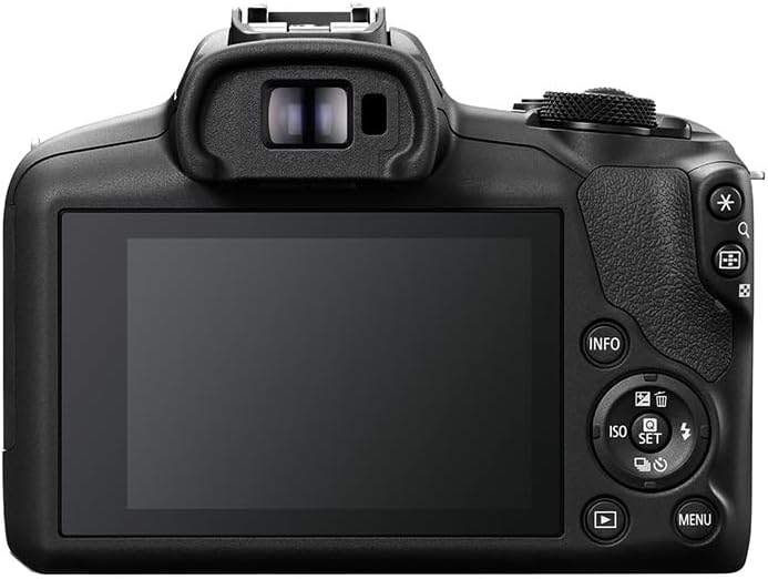 Câmera Canon EOS R100 Mirrorless com Lente RF-S 18-45mm
