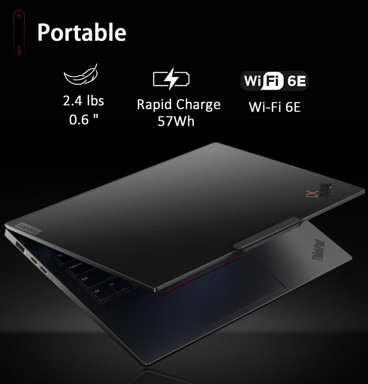 Lenovo ThinkPad X1 Carbon Gen 12 | Intel Core Ultra 7 | 32GB RAM | 512GB SSD | 14” WUXGA