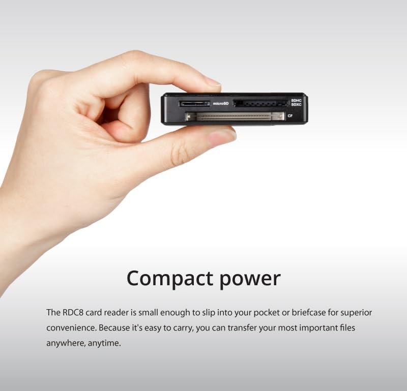Leitor Multicartões Transcend All-in-1 USB 3.1 Gen 1 Tipo-C