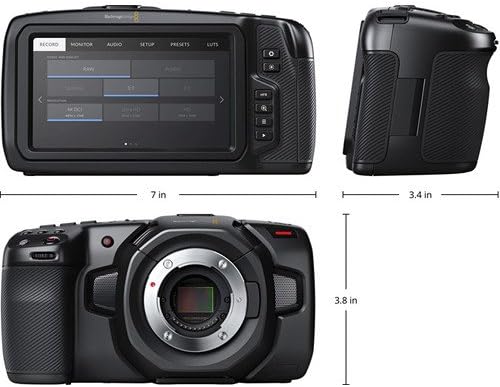 Blackmagic Design Pocket Cinema Camera 4K – CINECAMPOCHDMFT4K