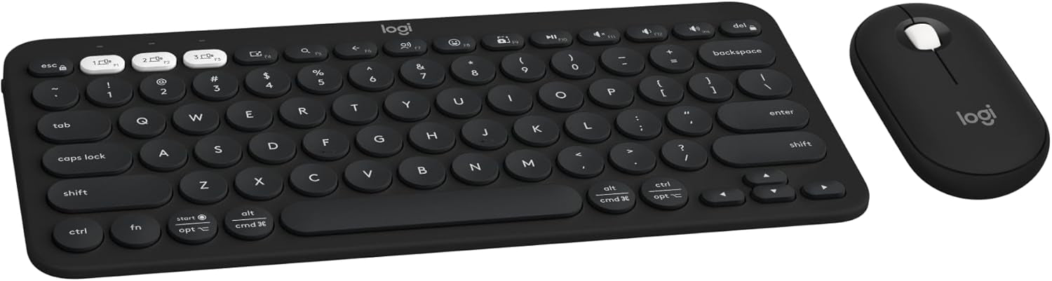 Logitech Pebble 2 Combo (Teclado + Mouse Sem Fio)