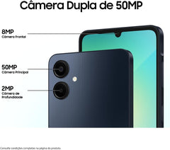 Samsung Galaxy A06 (Preto, 4 GB RAM, 64 GB)