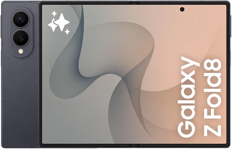 Smartphone dobrável Samsung Galaxy Z Fold8 5G 12GB RAM 256GB Tela Dobrável Dynamic AMOLED 2X 120Hz Processador Snapdragon 8 Elite Gen