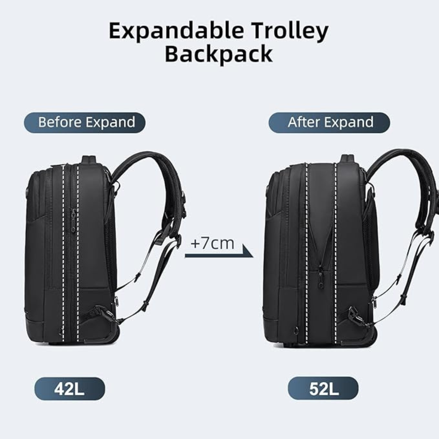 Mochila com Rodinhas Arctic Hunter LG00861