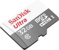 Cartão de Memória MicroSDHC SanDisk Ultra 32GB Classe 10 UHS-I até 100 MB/s para Smartphones e Tablets