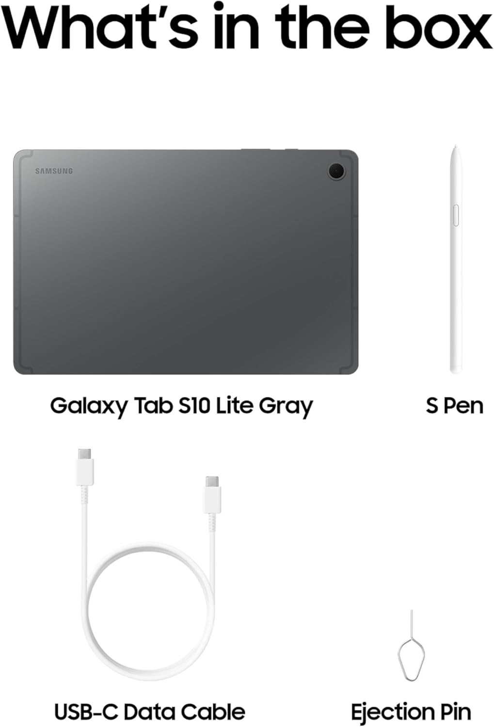 Samsung Galaxy Tab S10 Lite 5G | 128GB, 6GB RAM – Tela 10.9" 90Hz, S Pen Incluída e Android 15