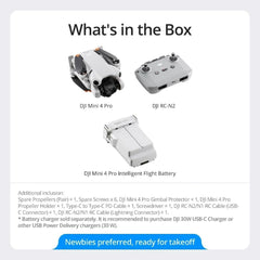 Drone DJI Mini 4 Pro com Controlador RC-N2