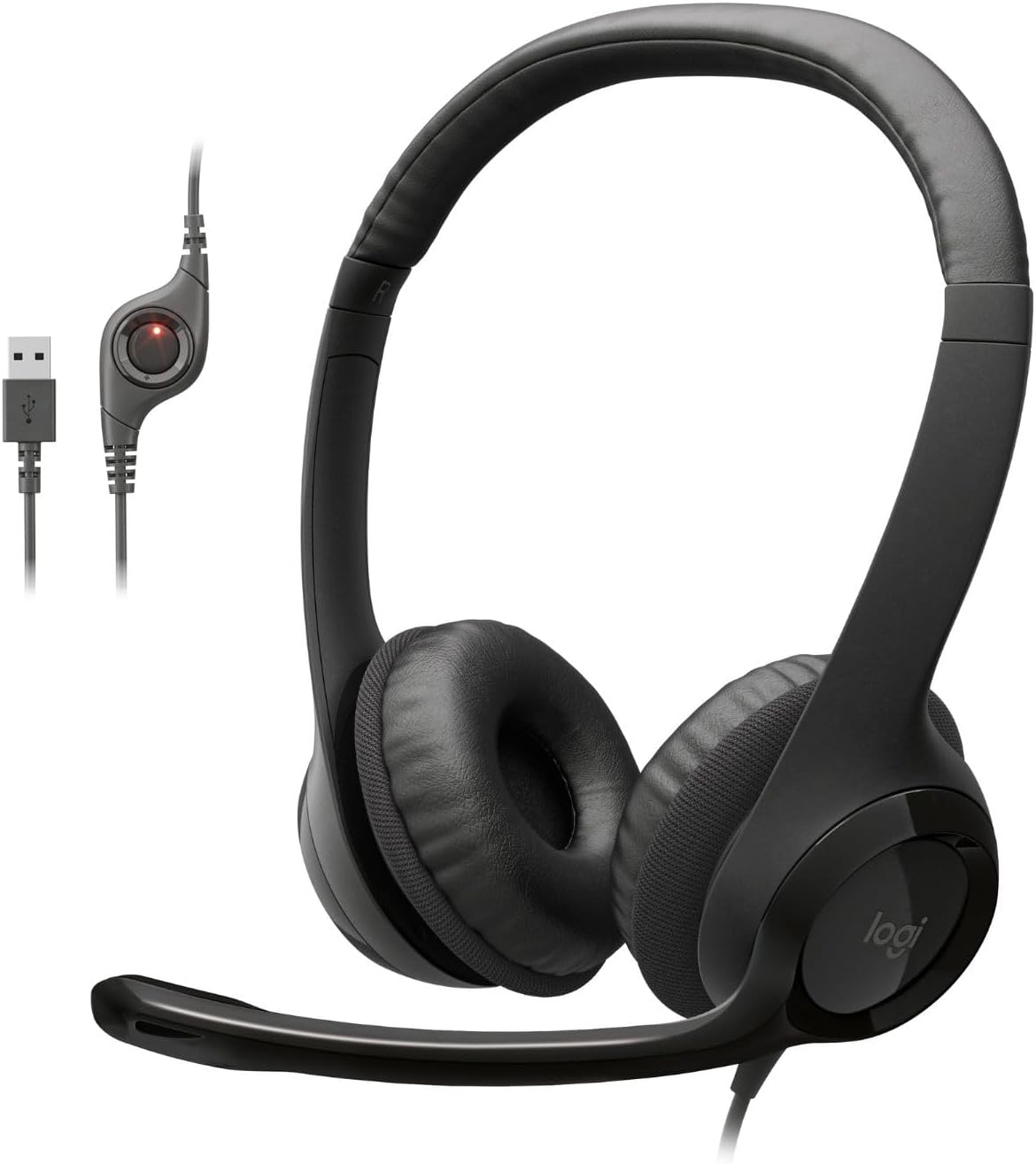 H390 USB Computer Headset