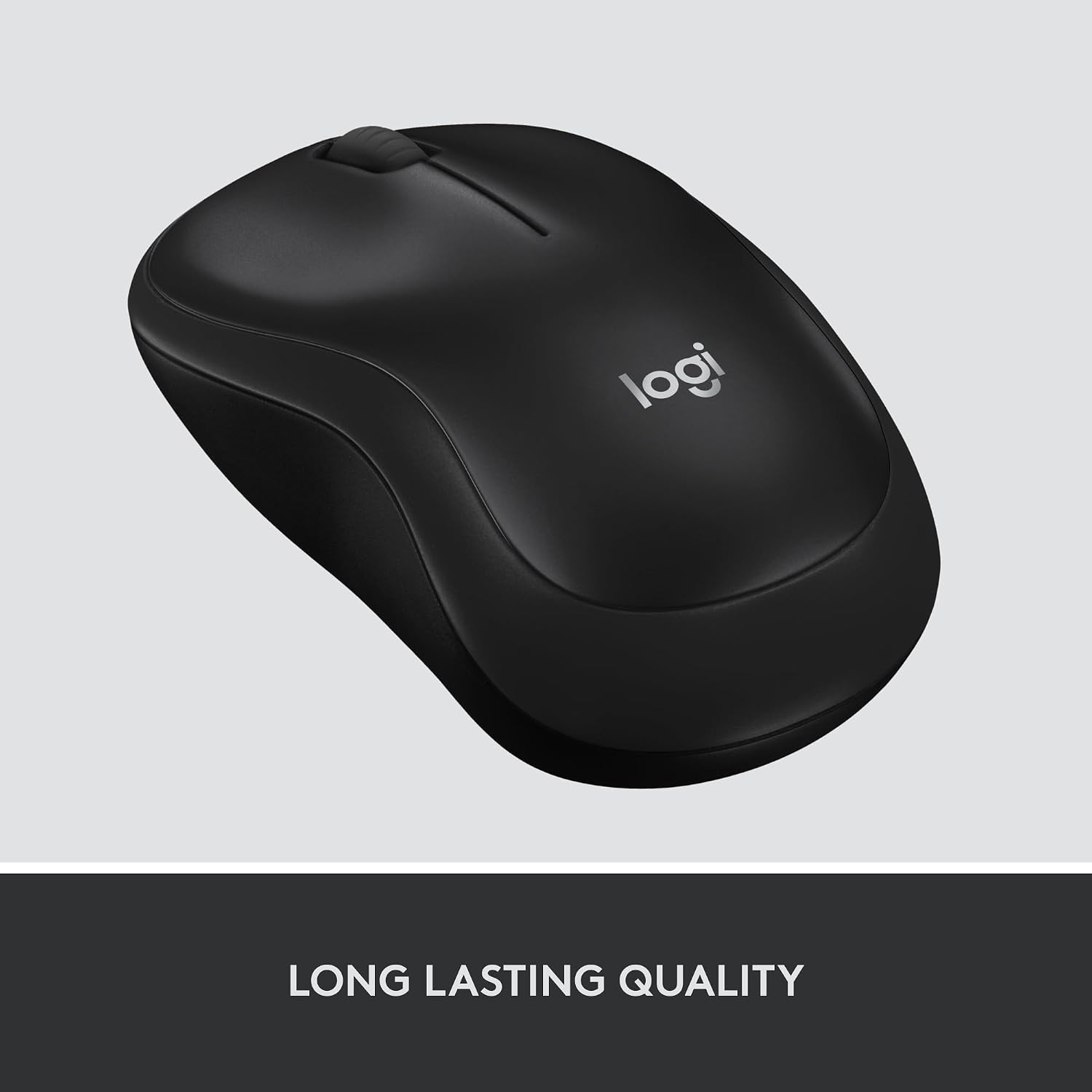 Rato Sem Fio Logitech M220 Silent Preto com Redução de Ruído de 90% Receptor Nano USB 1000 DPI