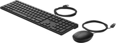 HP Wired Desktop 320MK – Teclado e Mouse com fio USB