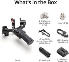 DJI RS 3 Mini – Estabilizador Gimbal de 3 Eixos para Câmeras