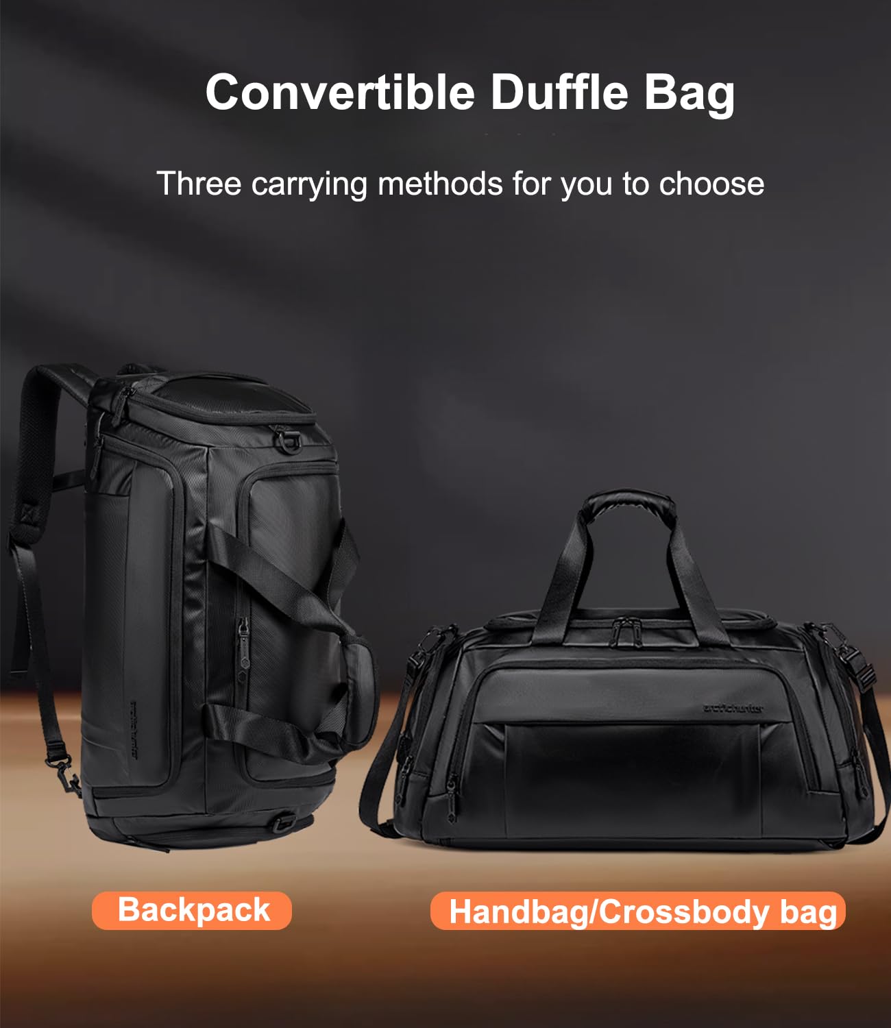 Arctic Hunter LXB00932 – Maleta / Bolsa Duffle 3 em 1