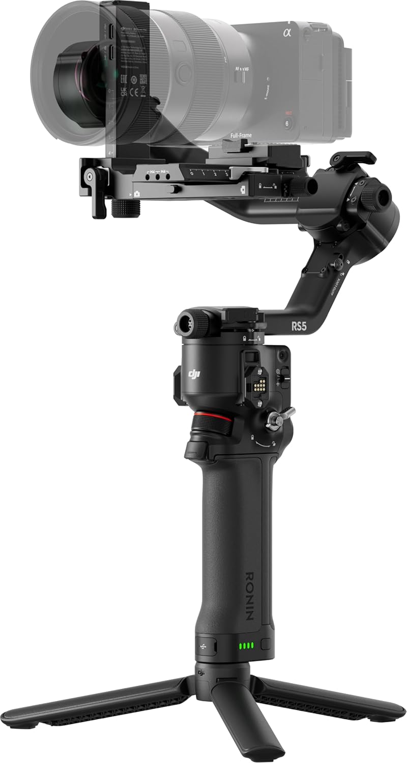 ESTABILIZADOR PROFISSIONAL DJI RS 5 COMBO