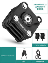 Cadeado de Bicicleta ROCKBROS Cube – Alta Segurança e Design Portátil