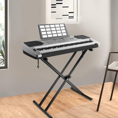 Suporte Portátil para Teclado Musical e Piano Digital (4.9" x 24.25" x 13")