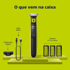 Aparador e Barbeador Philips OneBlade