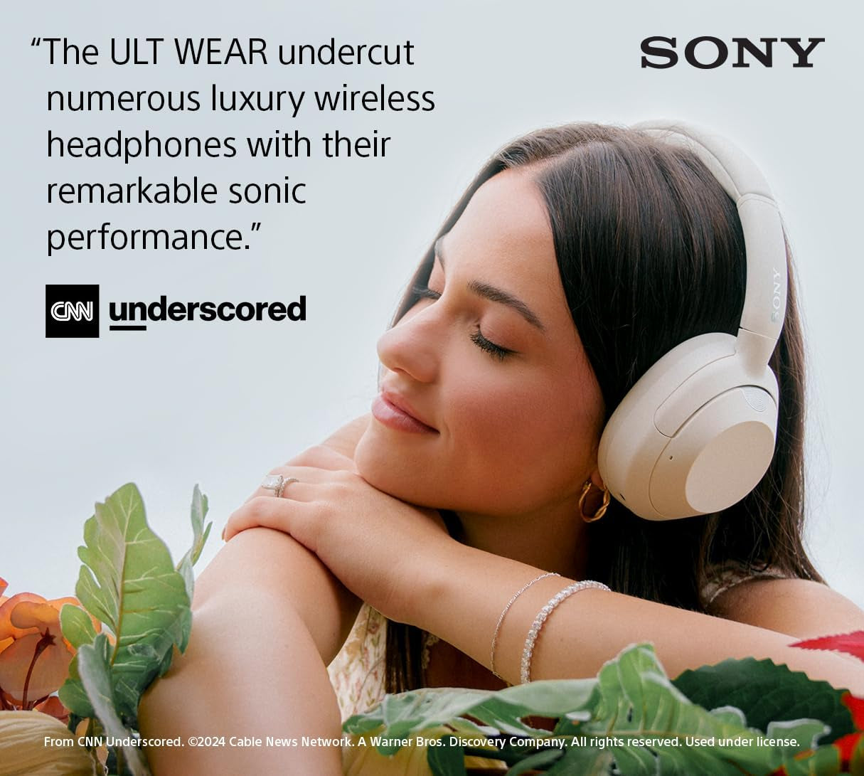 Fones de Ouvido Bluetooth Sony ULT WEAR (Preto)