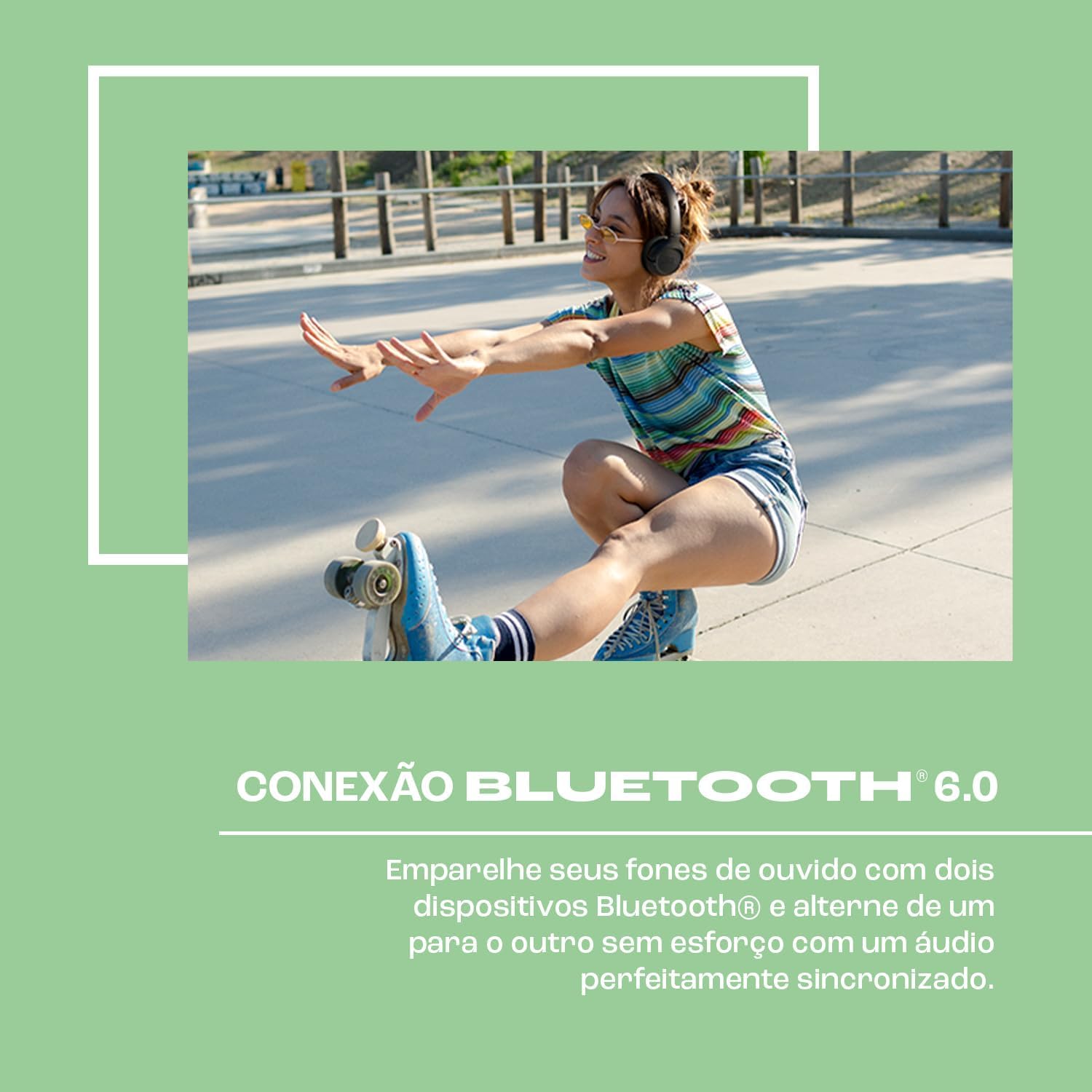 Fone de Ouvido Bluetooth JBL Tune 530BT On-Ear Bateria até 76 Horas Som JBL Pure Bass com Microfone Integrado
