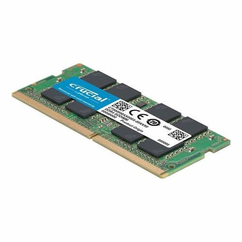 RAM 8GB DDR4 3200MHz CL22 (2933MHz OU 2666MHz) Crucial Laptop