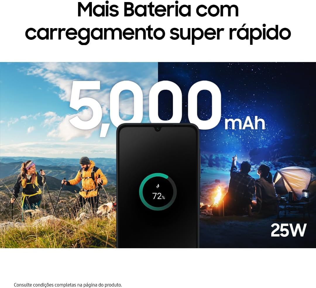 Samsung Galaxy A06 (Preto, 4 GB RAM, 64 GB)