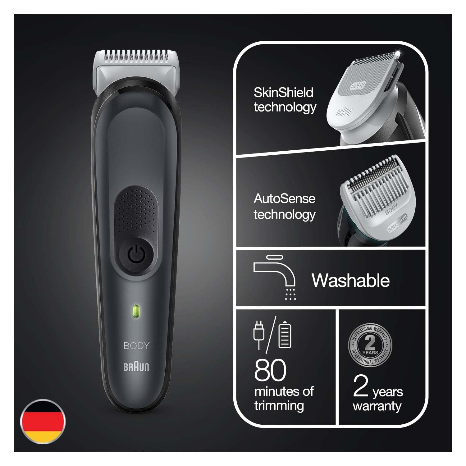 Braun Body Groomer BG3340