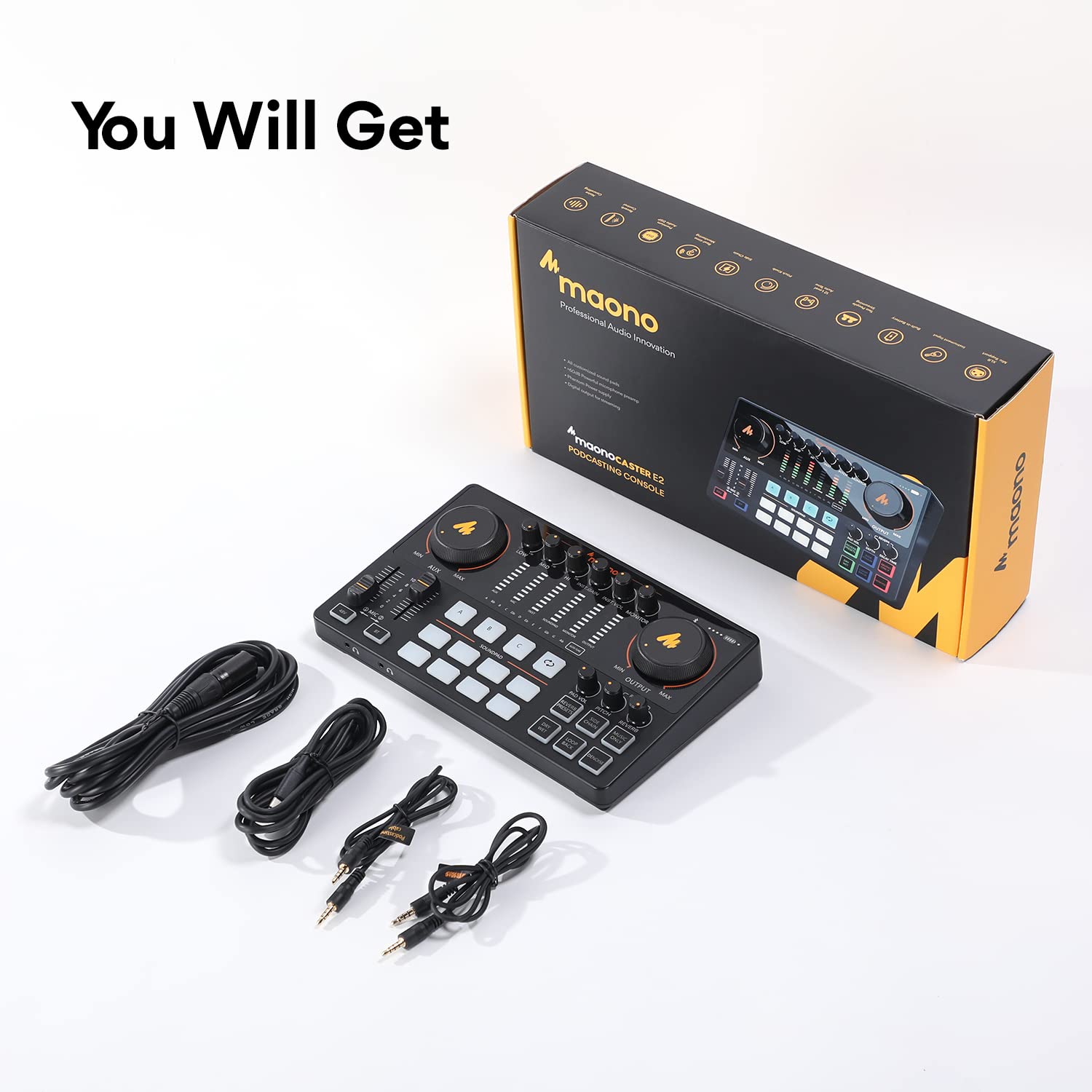 MAONOCASTER E2A Portable All-In-One Podcast