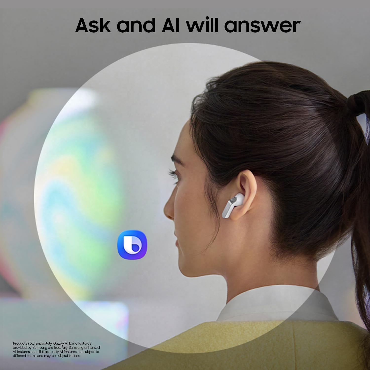 Samsung Galaxy Buds 4 Bluetooth – Preto | Cancelamento de Ruído com Galaxy AI e Som Hi-Fi