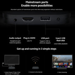 Mi TV Box S 2ª Geração (4K Ultra HD)