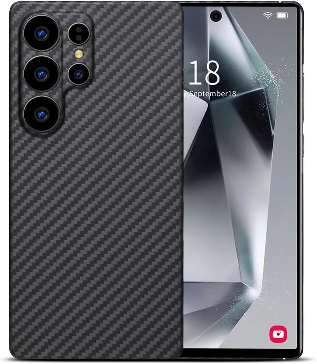 Capa Premium Kevlar em Fibra de Aramida para Samsung Galaxy S25 Ultra