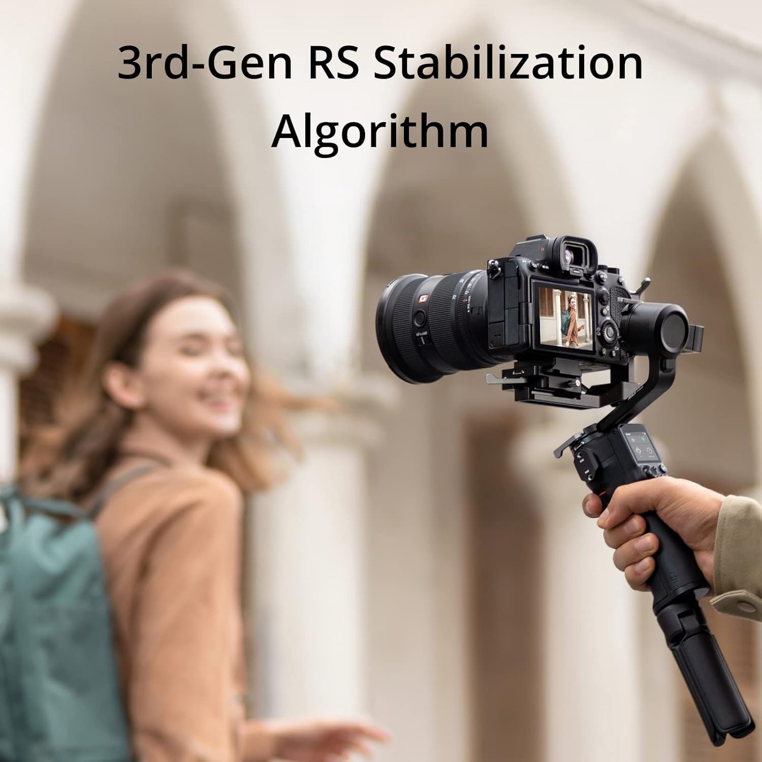 DJI RS 3 Mini – Estabilizador Gimbal de 3 Eixos para Câmeras