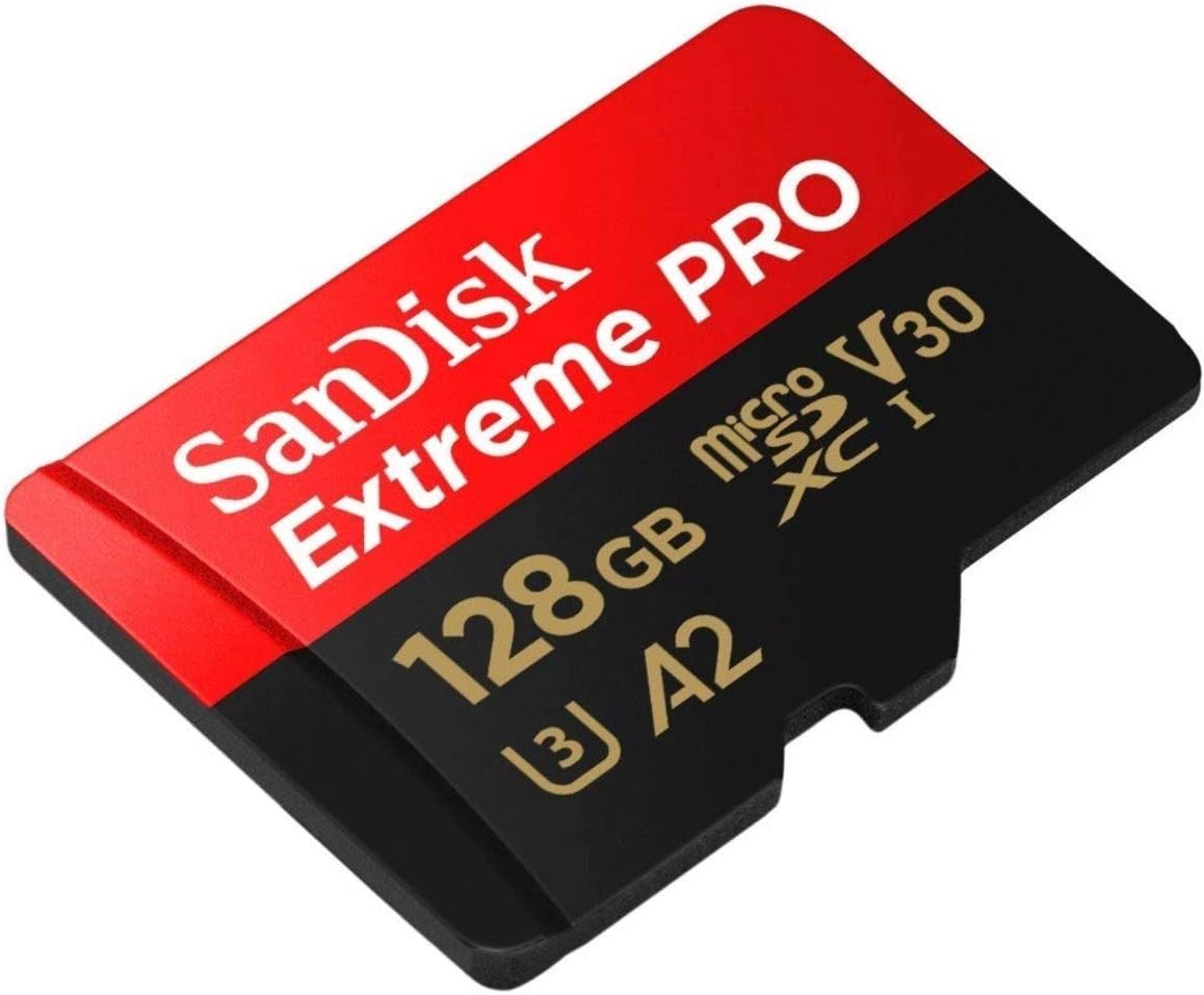 Cartão de Memória SanDisk Extreme PRO microSDXC UHS-I 128GB