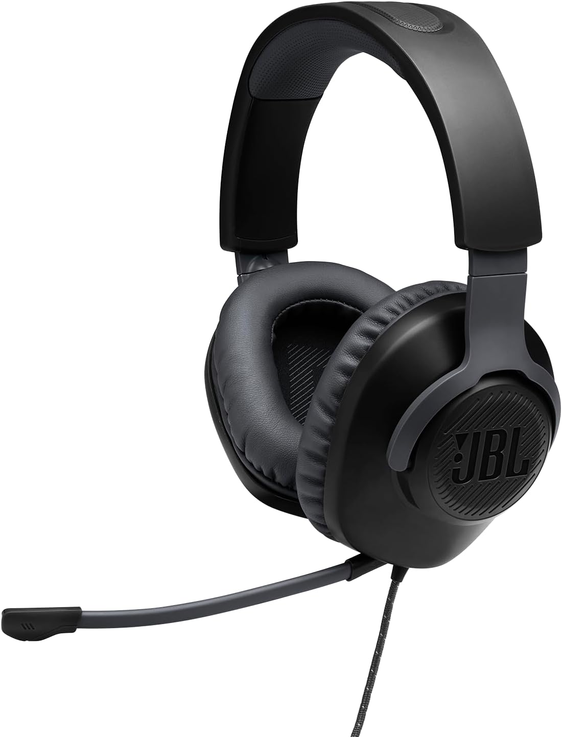 Headset Gamer JBL Quantum 100 Wired Over-Ear com Microfone Removível
