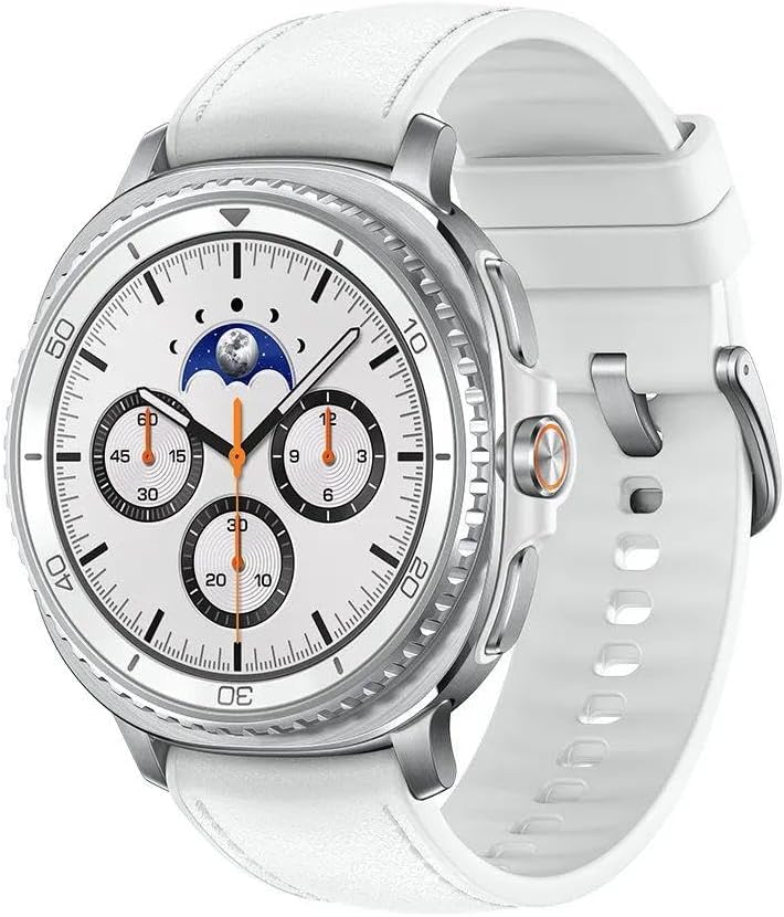 Smartwatch Samsung Galaxy Watch8 Classic 46mm Bluetooth / GPS Tela Super AMOLED de Safira com Catraca Giratória
