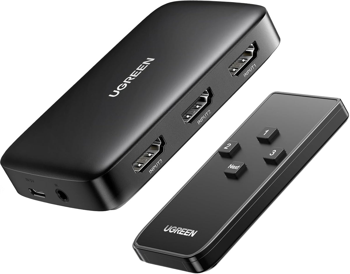 UGREEN 80125 HDMI Switch 3 em 1