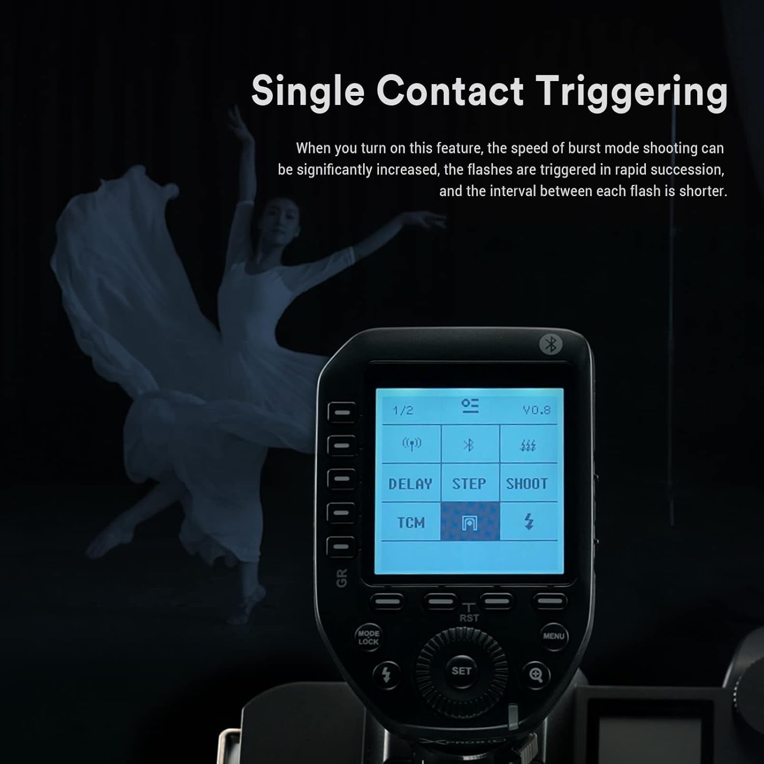 Godox XProII-C Trigger TTL Sem Fio para Canon