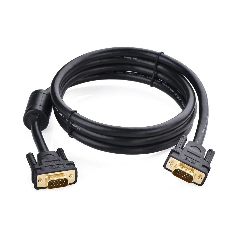 UGREEN VGA MALE TO MALE CABLE 10M (BLACK)