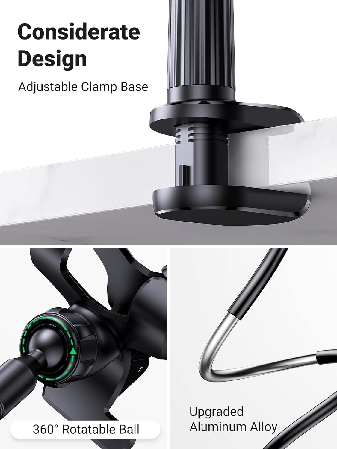 Suporte Articulado Flexível Ugreen Gooseneck para Smartphone (Código 80906)