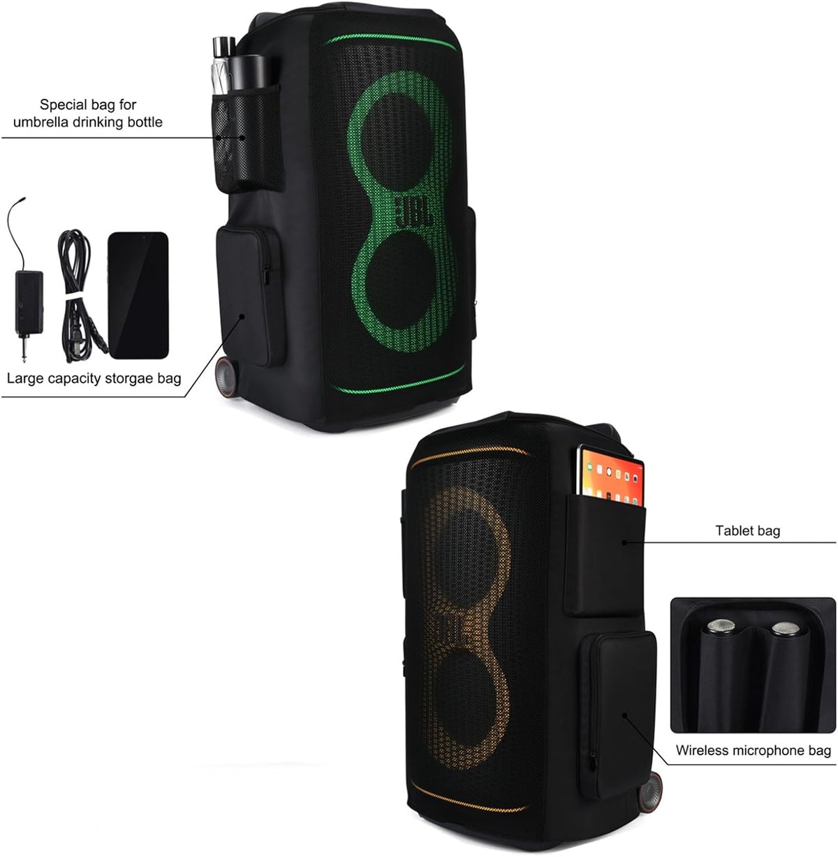 🎒 SP206 – Tampa Protetora contra Poeira para JBL PartyBox 520