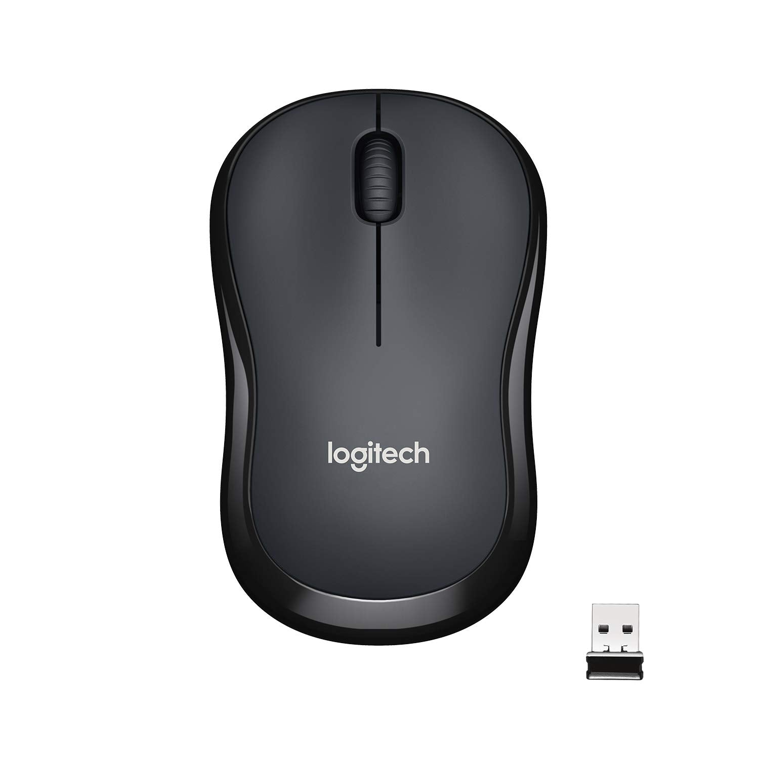 Rato Sem Fio Logitech M221 Silent CO5 com Tecnologia SilentTouch Receptor Nano USB 1000 DPI Ambidestro Azul e Rosa
