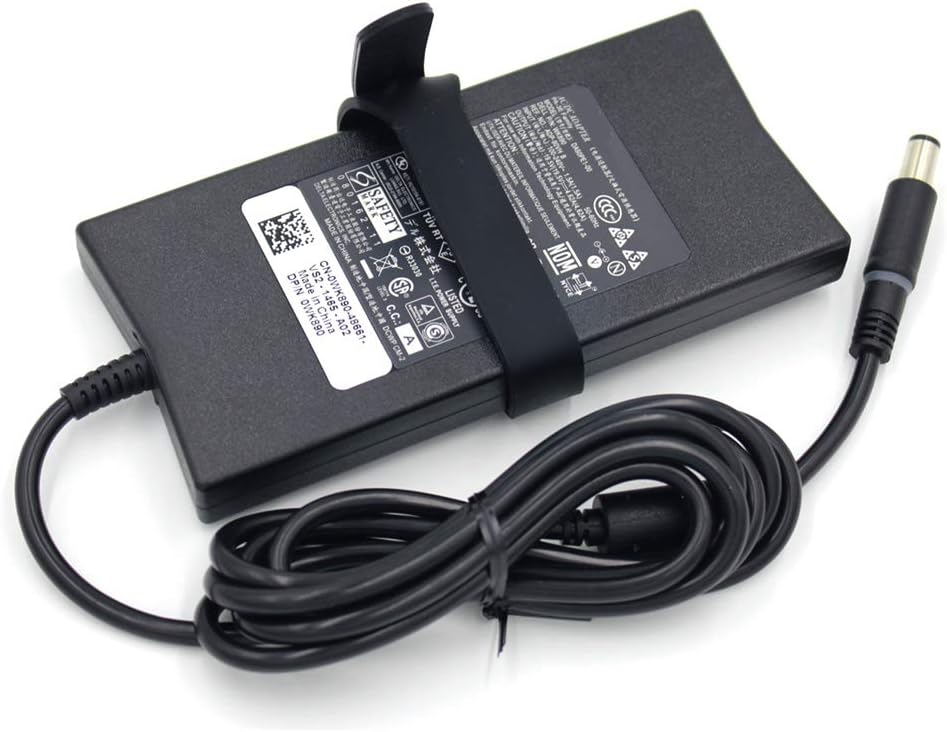 CARREGADOR / ADAPTADOR AC DELL 90W Modelo: DA90PE1-00 | Part Numbers Compatíveis: WK890 / 0WK890