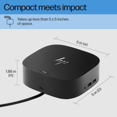 Dock HP USB-C G5 – Estação de Acoplamento 11 em 1
