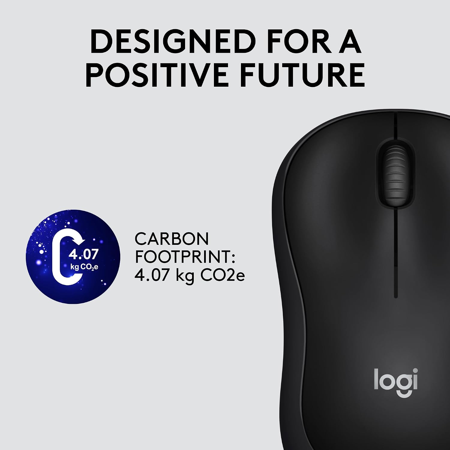 Rato Sem Fio Logitech M220 Silent Preto com Redução de Ruído de 90% Receptor Nano USB 1000 DPI
