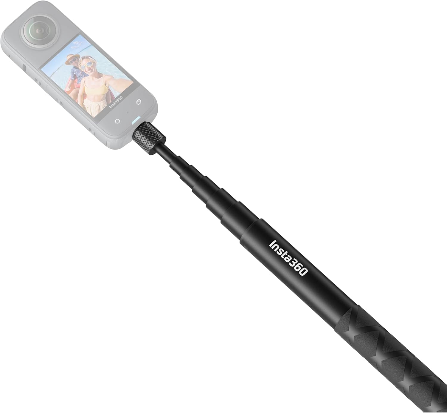 INSTA360 INVISIBLE SELFIE STICK DE 114CM Destaques: Efeito Invisível Automático | Liga de Alumínio de Alta Resistência | Extensão até 1.14 Metros