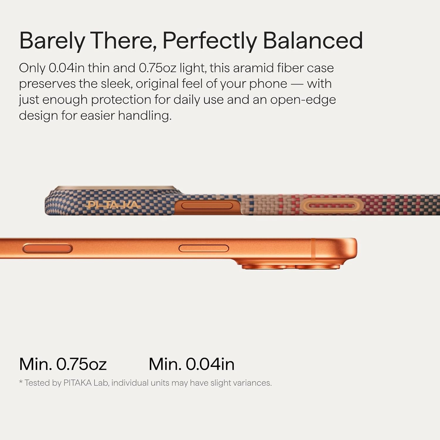 Capa Ultra Premium Pitaka Carbon MagSafe para iPhone 17 Pro Max | Fibra de Aramida Genuína de Grau Aeroespacial, Design Minimalista Ultrafino e Resistência Balística