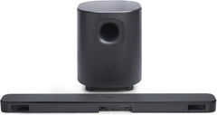 Soundbar JBL Bar 500 MK2 5.1 Canais 750W Peak Dolby Atmos MultiBeam Subwoofer Sem Fios 10" HDMI eARC Bluetooth e Óptico