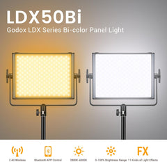 Godox LDX50Bi 14" LED Panel Bicolor 65 W