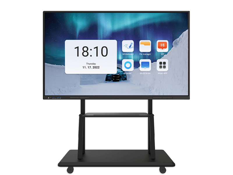 PAINÉIS INTERATIVOS DIGITAIS | SÉRIE CORPORATIVA E EDUCACIONAL Disponível em 75" (Android 14) e 65" (Android 12)