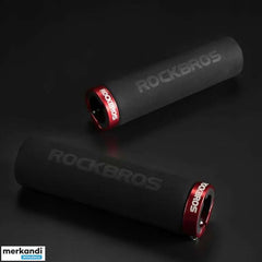 Punhos de Bicicleta RockBros BT1001BKRD – Ergonomia e Conforto