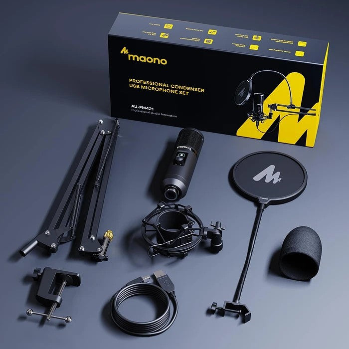 MAONO AU-PM421 Condenser USB Microphone